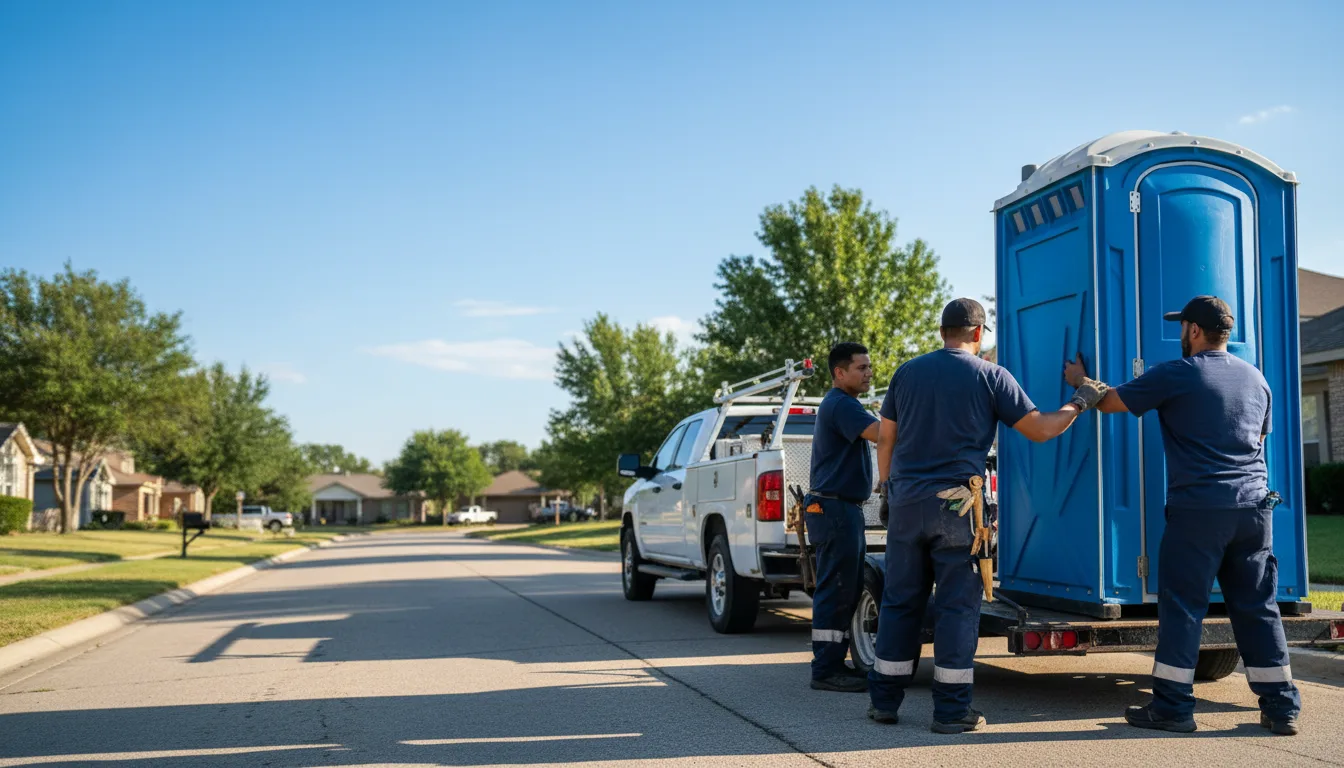 Portable Toilet Rental in Napoleon, ND near me
